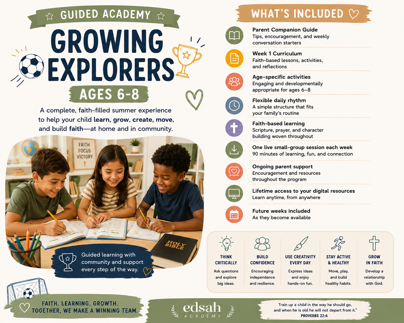 Edsah Guided Academy | Summer Program