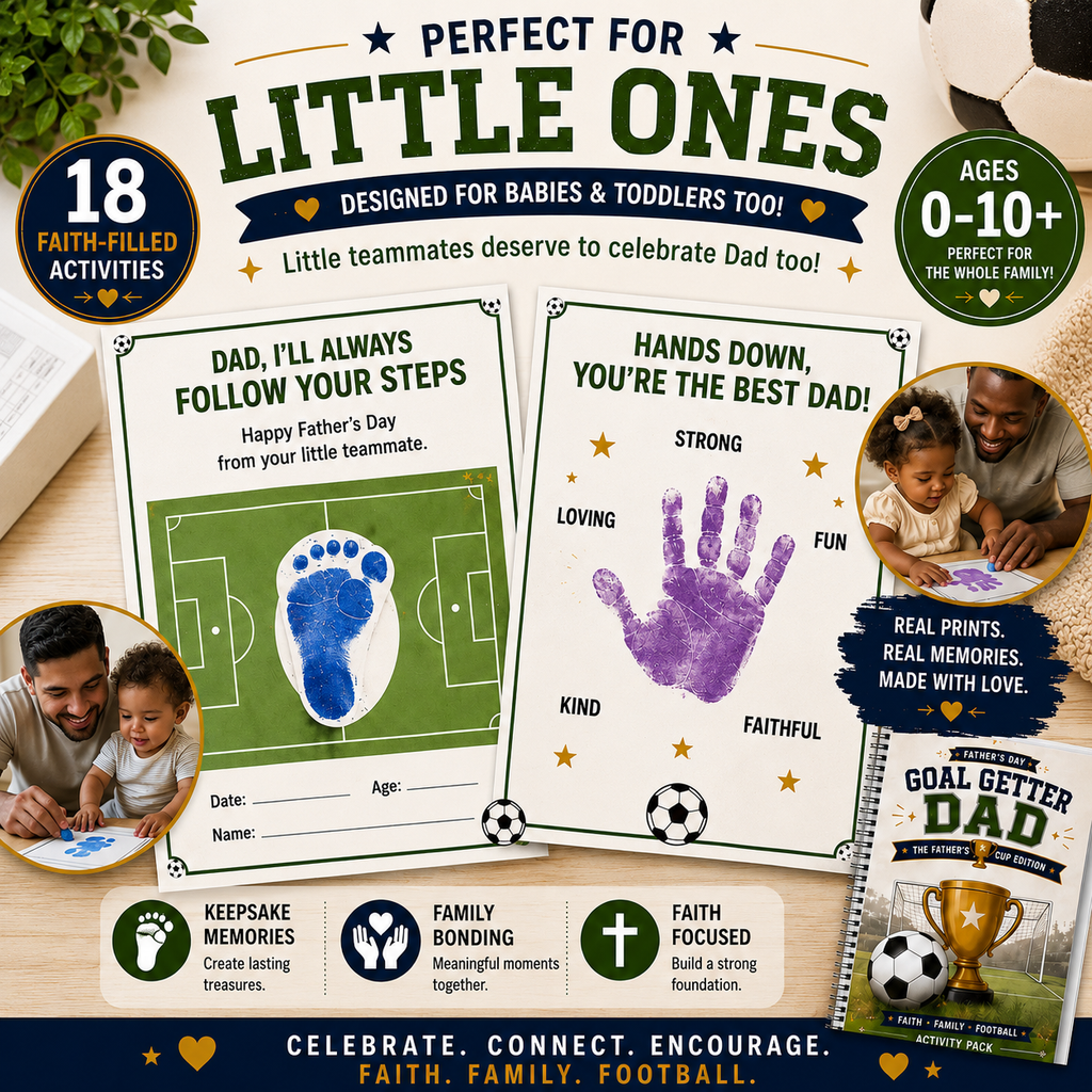 Goal Getter Dad | Christian Father’s Day Activity Pack