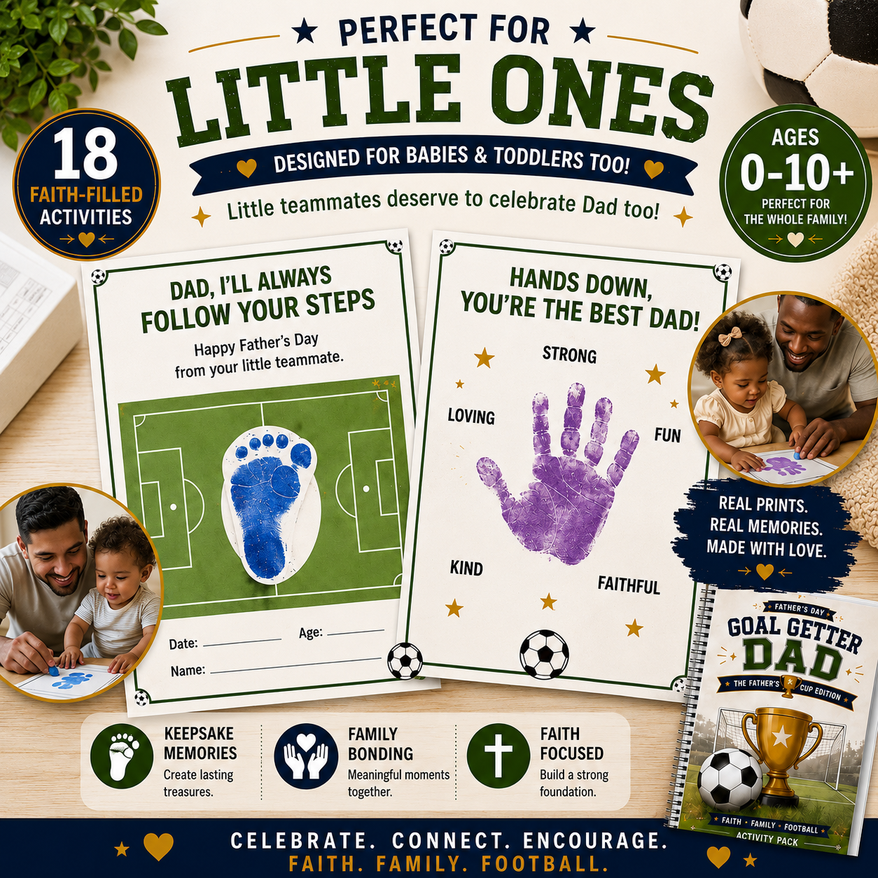 Goal Getter Dad | Christian Father’s Day Activity Pack
