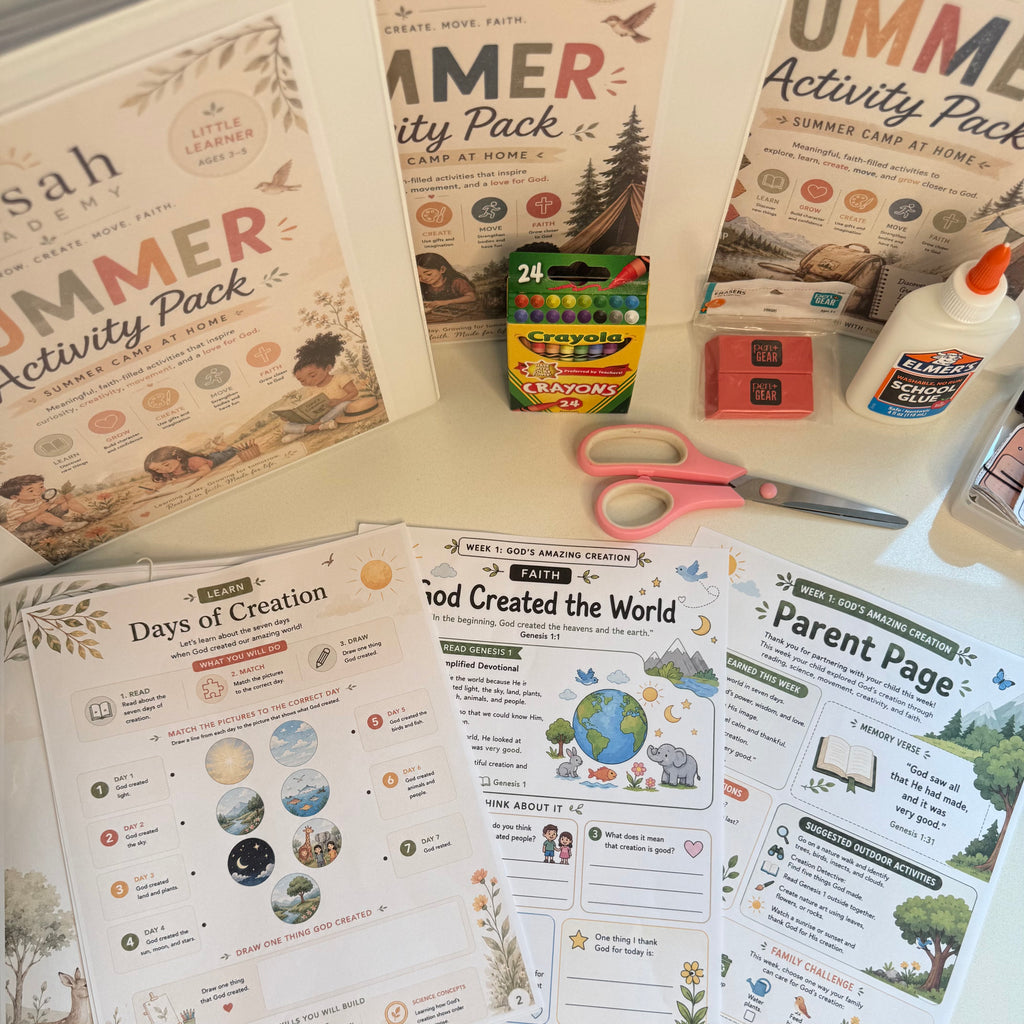 Edsah Academy™ 4-Week Activity Pack