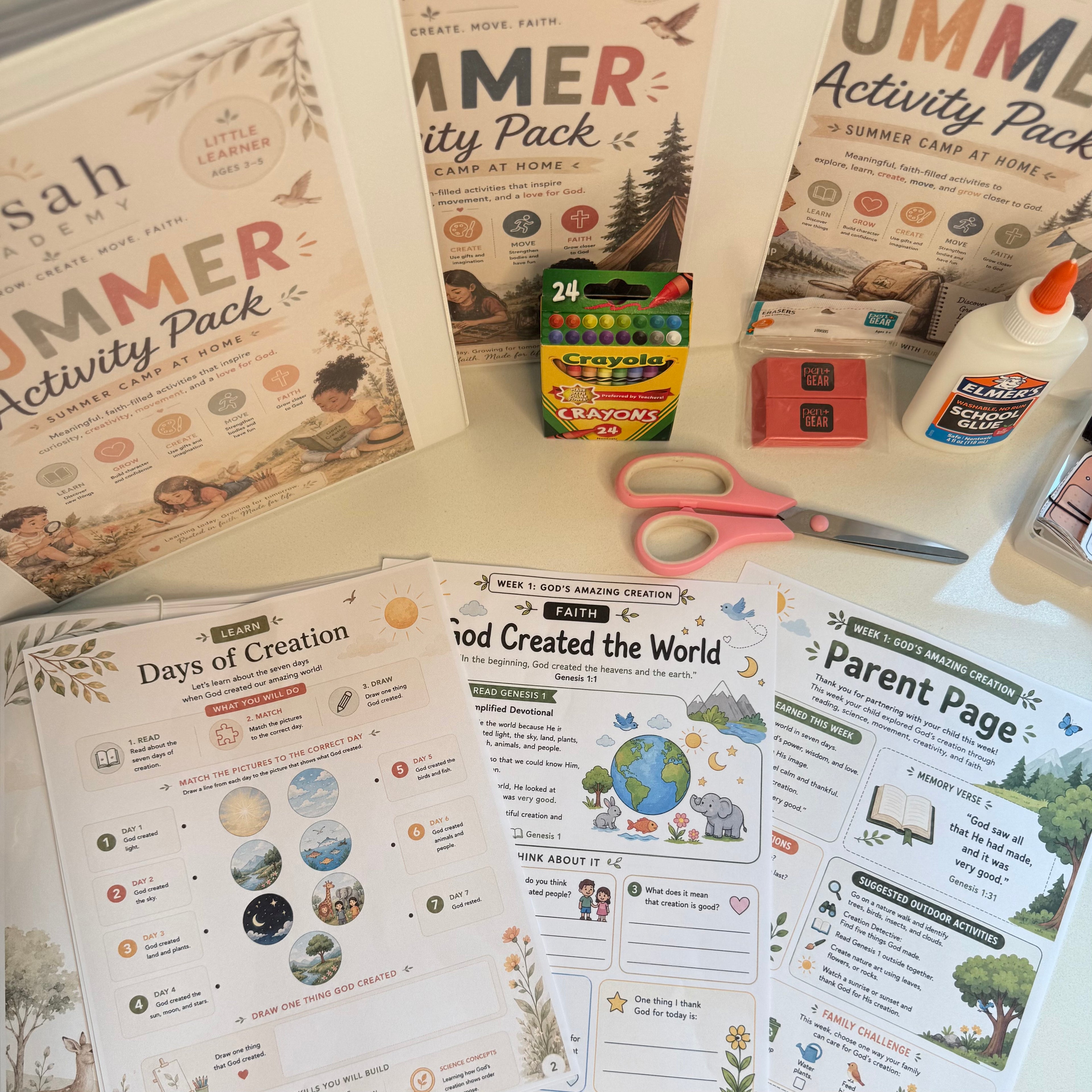 Edsah Academy™ 4-Week Activity Pack