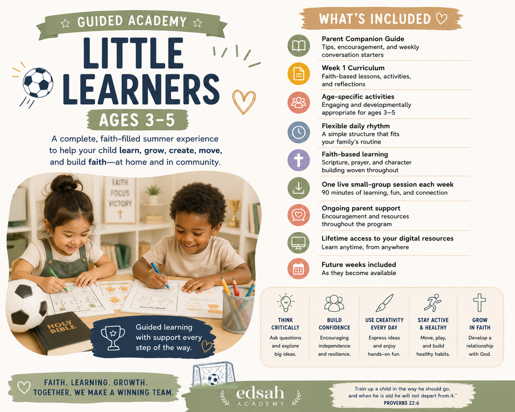 Edsah Guided Academy | Summer Program