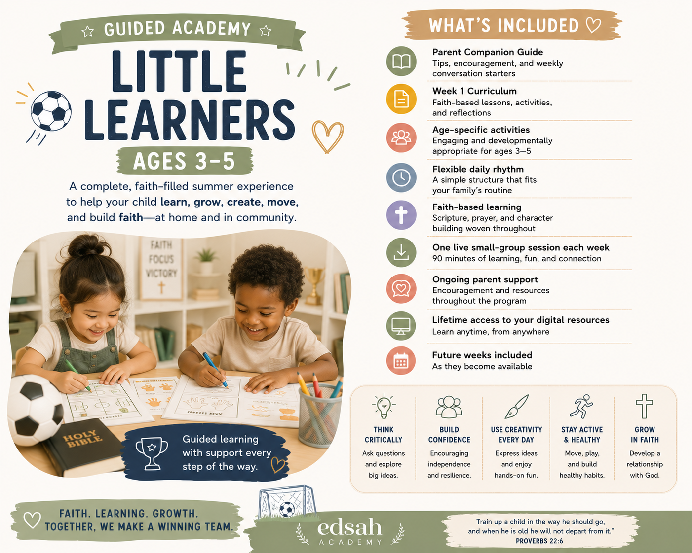 Edsah Guided Academy | Summer Program