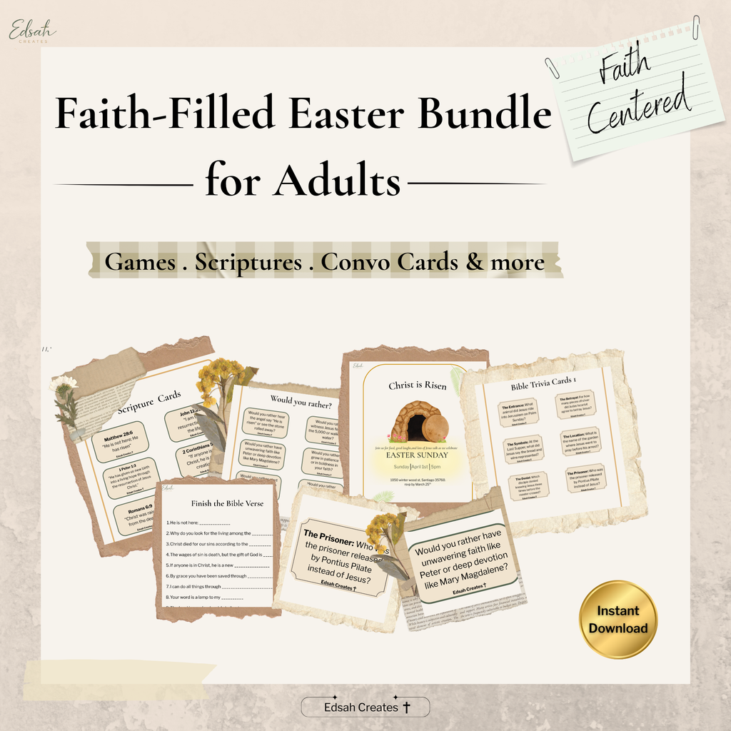 Faith-filled Easter Bundle (Adults)