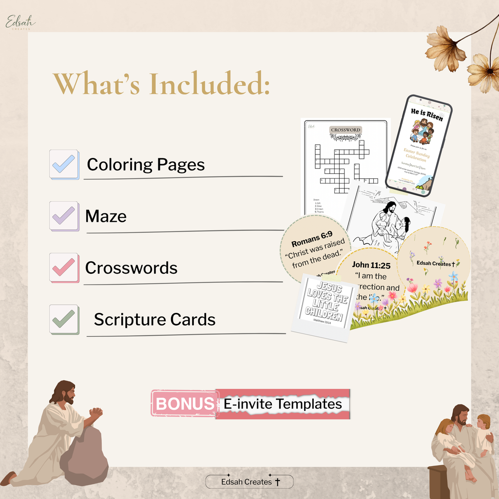 Faith-Filled Easter Bundle for Kids