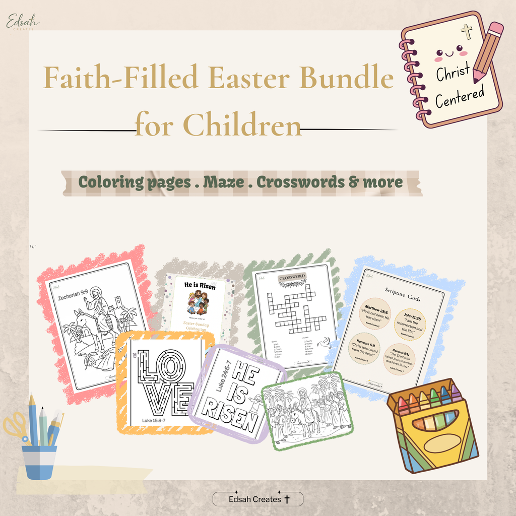 Faith-Filled Easter Bundle for Kids